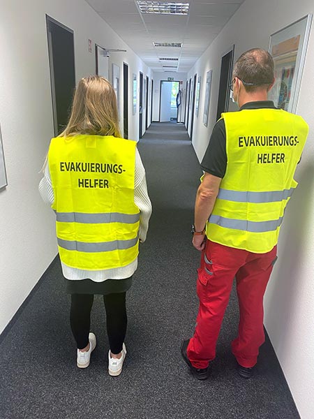 Schulung Evakuierungshelfer